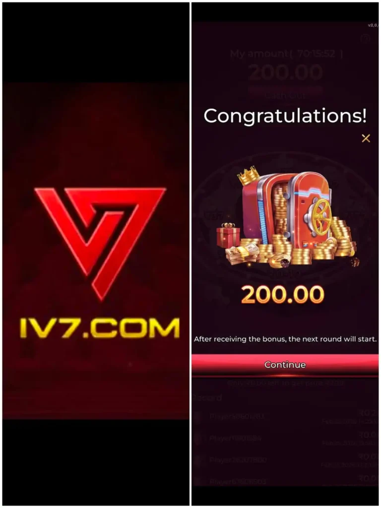 IV7 Game referral bonus invite friends and earn rewards